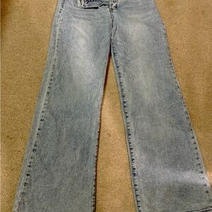 Street jean S.O.N.G.      size: 7/28        Light wash.